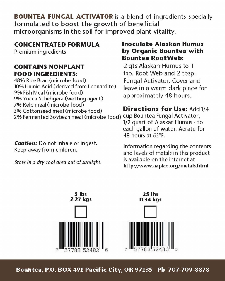 Fungal Activator for Compost Tea 5lb - Image 2